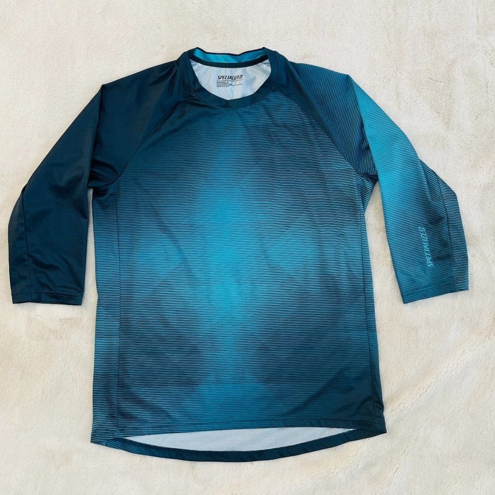 SPECIALIZED 3/4 BIKE JERSEY /  SZ L / MOUNTAIN BIKE